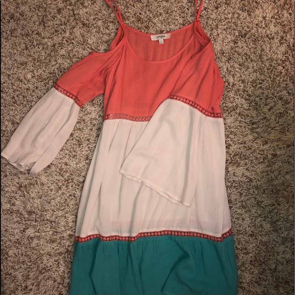 open shouldered dress